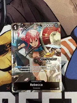 One Piece TCG CS 25-26 Championship Rebecca English OP04-092 English - Image 1