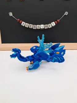 Bakugan Armored Alliance Aquos Nillious Ultra B500 B3 W/ Cards, Cores & Gear - Image 3
