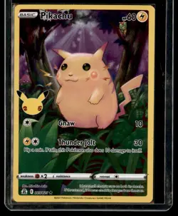 Pikachu 005/025 Holo Rare Celebrations Pokemon Card - Image 1