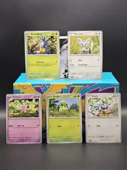 Yuka Morii Pokemon card lot - 5 cards, NM - Image 1