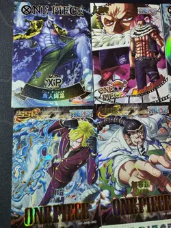 One Piece Set of 9 Collectible Character Anime Full Art Cards CCG Brook - Image 2
