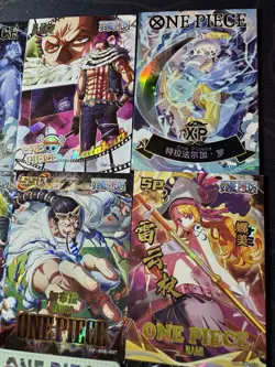 One Piece Set of 9 Collectible Character Anime Full Art Cards CCG Brook - Image 3