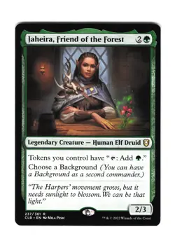 Commander Legends: Battle for Baldur's Gate #237 Jaheira, Friend of the Forest - Image 1