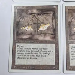 Mtg Ornithopter Revised 4X Edition Regular LP Magic the Gathering - Image 2