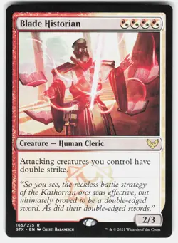 Blade Historian R Strixhaven: School of Mages 165 NM - Image 1