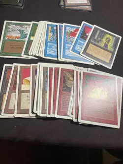 LOT of 35 Unlimited Uncommon MTG Nm Unplayed All Different - Image 1