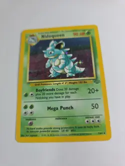 Pokemon TCG Nidoqueen Jungle Holo Rare Card 7/64 1999 Unlimited LP / NM ✨ - Image 2