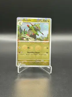 Pokemon TCG S&V Black Bolt: Fraxure 069/086 - Pokeball - Image 1
