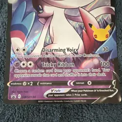 The Pokemon Company Dark Sylveon V SWSH134 SWSH Promo Holo 180 HP Basic - Image 3