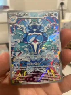 Pokemon TCG Palafin 200/197 Obsidian Flames Holo Illustration Rare Full Art LP - Image 1