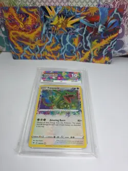 Pokemon TCG Rayquaza Vivid Voltage 138/185 Holo Amazing Rare ACE 10 GEM MINT - Image 1
