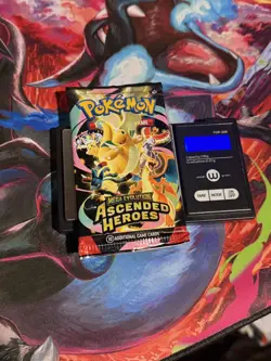 VERY HEAVY! 22.60!!! Pokemon Ascended Heroes Booster Pack (SEALED) GOD PACKUUU - Image 1