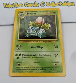 1999 Pokemon Ivysaur - 30/102 - Base Set Unlimited - NM - Near Mint - Image 3