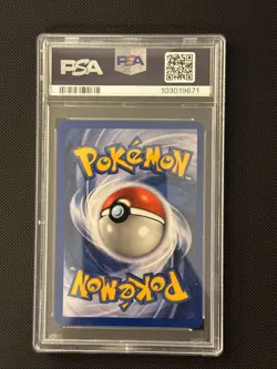 2000 Pokemon Neo Genesis 1ST ED #14 SlowKing Holo PSA 8 - Image 2