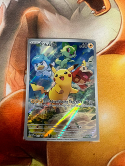 Pikachu SVP027 Paldea Evolved Sealed Promo Near Mint Pokemon TCG - Image 1