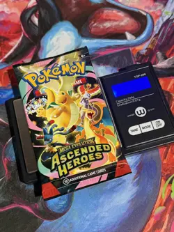 VERY HEAVY! 22.62!!! Pokemon Ascended Heroes Booster Pack (SEALED) GOD PACKUUU - Image 1
