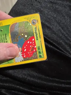 Pokemon TCG Vileplume H31/H32 Aquapolis Holo Rare Damaged (Crease) - Image 5