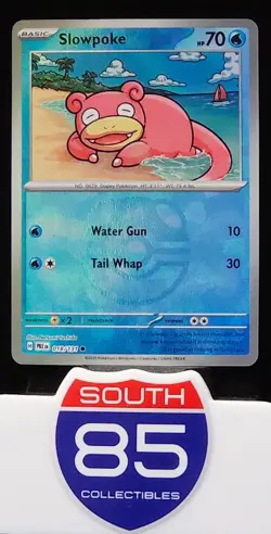 Slowpoke 018/131 Master Ball Prismatic Evolutions NM Pokemon TCG - Image 1