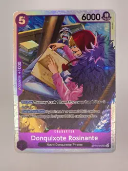 One Piece TCG - Donquixote Rosinante - OP10-072 Royal Blood - Super Rare - Image 1
