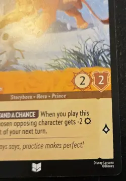 Simba - Playful Pouncer 23/204 Uncommon Winterspell Disney Lorcana TCG - Image 5