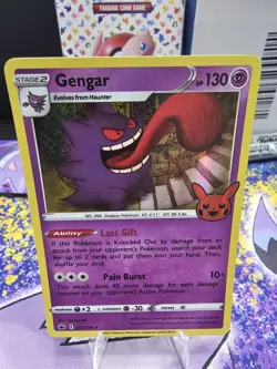 HOLO Gengar 057/198 NM B1G1F Trick Trade Stamped Chilling Reign Pokemon Card - Image 1