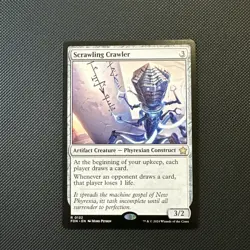 MTG Magic the Gathering Scrawling Crawler 132 Foundations - Image 1