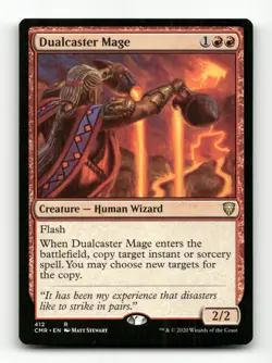 Dualcaster Mage Commander Legends #412 Magic the Gathering - Image 1