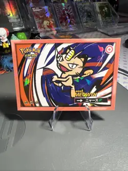 Meowth #52 - Cracked Ice Holo - Flash Edition Safari 2025 - Pokemon Card - Image 1