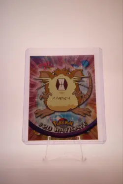 Pokemon Raticate #20 Topps Series 1 Blue Label NM TV Animation 1st Print NM - Image 1