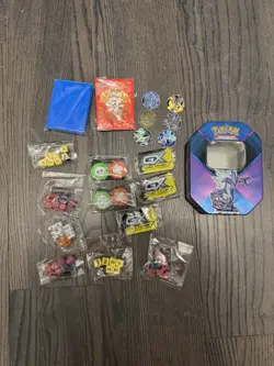 Lot of Pokemon TCG Accessories — Bundle of Markers, Coins, Dice, a Pin, etc. - Image 1