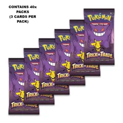 Pokemon TCG Trick or Trade BOOster Bundle 2022 Brand New 40 Packs Halloween USA - Image 3