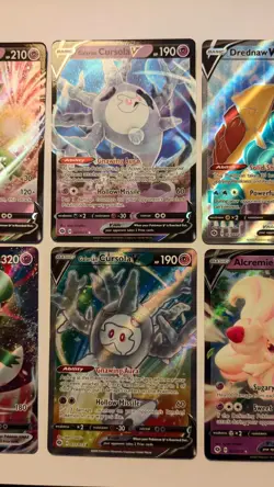 Champions Path 6 Holo Lot - Gardevoir VMAX 017/073 Cursola V 071/073 Pokemon - Image 4