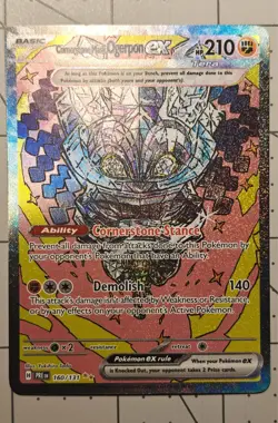 Cornerstone Mask Ogerpon ex 160/131 - SIR - Pokemon Prismatic Evolutions NM - Image 3