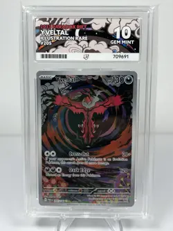 Pokemon Paradox Rift Yveltal 205/182 ~ English ~ Ace 10 - Image 3
