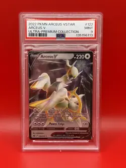 Pokemon METAL Arceus VSTAR Ultra Premium Collection UPC 122 Arceus V PSA 9 MINT - Image 1