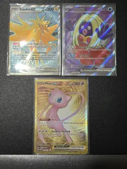 Pokemon ENGLISH 151 Full Art Gold Mex Ex + Lot Bundle Binder Collection Set Nm/M - Image 1