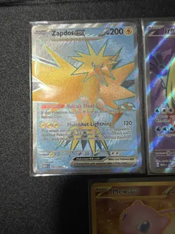 Pokemon ENGLISH 151 Full Art Gold Mex Ex + Lot Bundle Binder Collection Set Nm/M - Image 3