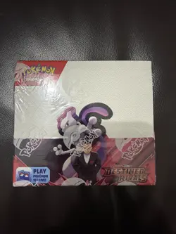 Pokemon TCG Destined Rivals Display Booster Box 36 Packs Brand New TEAR IN SEAL - Image 1