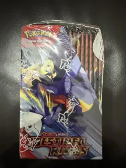 Pokemon TCG Destined Rivals Display Booster Box 36 Packs Brand New TEAR IN SEAL - Image 2