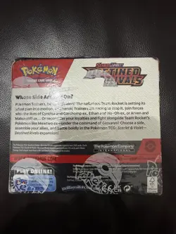 Pokemon TCG Destined Rivals Display Booster Box 36 Packs Brand New TEAR IN SEAL - Image 4