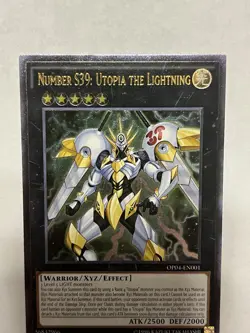 Number S39: Utopia the Lightning OP04-EN001 Ultimate Rare English Lightly Played - Image 2