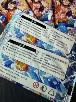 One Piece Collectible Character Anime Full Art Cards 5 x Sealed Packs CCG - Image 2