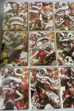 One Piece Collectible Character Anime Full Art Cards 5 x Sealed Packs CCG - Image 5
