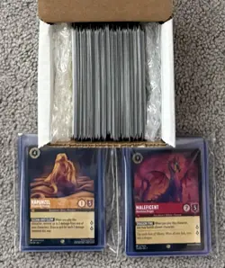 Disney Lorcana The First Chapter Complete Set 204/204 With Binder and Promo Card - Image 4