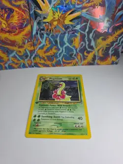 Meganium 1st Edition Neo Genesis 11/111 Pokemon Card NEAR MINT Holo - Image 1