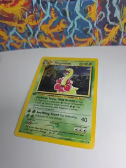 Meganium 1st Edition Neo Genesis 11/111 Pokemon Card NEAR MINT Holo - Image 3