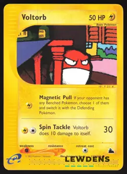 Voltorb - 113/144 - Common - Skyridge - Pokemon Card - Image 1