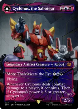 Cyclonus, the Saboteur (Shattered Glass) M Universes Beyond: Transformers 23 NM - Image 1