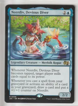 Neerdiv, Devious Diver (Anime) #36 - Foundations Jumpstart - Normal - Rare - Image 1