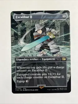 Excalibur II (Borderless) Final Fantasy Regular - Image 1